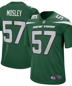 C.j. Mosley New York Jets Game Player Jersey - Gotham Green Nfl - Robokeg