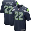 C.j. Prosise Seattle Seahawks Game Jersey - College Navy Nfl - Robokeg
