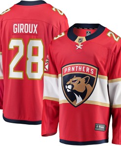 Claude Giroux Florida Panthers Fanatics Branded Home Breakaway Player Jersey - Red Nhl - Robokeg