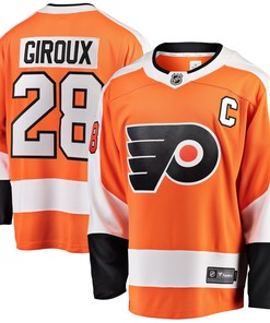 Claude Giroux Philadelphia Flyers Fanatics Branded Home Breakaway Player Jersey - Orange Nhl - Robokeg