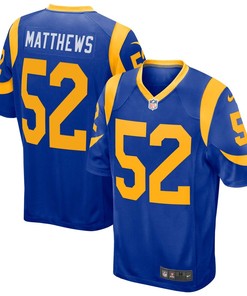 Clay Matthews Los Angeles Rams Nike Game Jersey - Royal - Robokeg