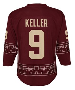 Clayton Keller 9 Arizona Coyotes Alternate 2022/23 Youth Player Jersey - Garnet - Robokeg