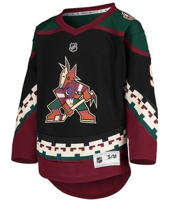 Clayton Keller 9 Arizona Coyotes Home Youth Jersey - Black - Robokeg