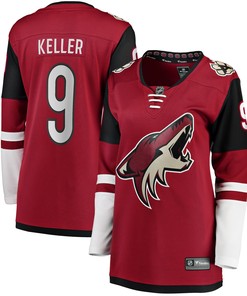 Clayton Keller Arizona Coyotes Fanatics Branded Womens Breakaway Player Jersey - Garnet Nhl - Robokeg