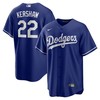 Clayton Kershaw 22 Los Angeles Dodgers Alternate Men Jersey - Navy - Robokeg