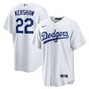 Clayton Kershaw 22 Los Angeles Dodgers Home Men Jersey - White - Robokeg