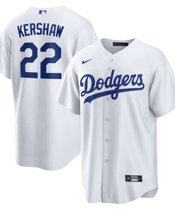 Clayton Kershaw 22 Los Angeles Dodgers Home Men Jersey - White - Robokeg