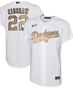 Clayton Kershaw Los Angeles Dodgers 2022 Mlb All-star Game Replica Player Jersey - White Mlb - Robokeg