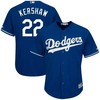 Clayton Kershaw Los Angeles Dodgers Big And Tall Alternate Cool Base Player Jersey - Royal - Robokeg
