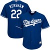 Clayton Kershaw Los Angeles Dodgers Big & Tall Replica Player Jersey - Royal Mlb - Robokeg