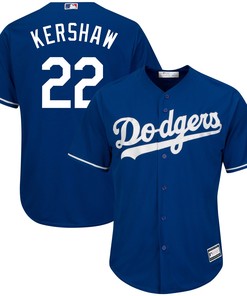 Clayton Kershaw Los Angeles Dodgers Big & Tall Replica Player Jersey - Royal Mlb - Robokeg