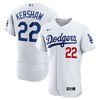 Clayton Kershaw Los Angeles Dodgers Home Authentic Player Jersey - White Mlb - Robokeg
