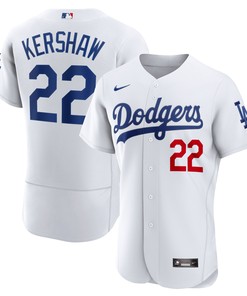 Clayton Kershaw Los Angeles Dodgers Home Authentic Player Jersey - White Mlb - Robokeg