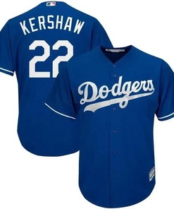 Clayton Kershaw Los Angeles Dodgers Official Cool Base Player Jersey - Royal - Robokeg