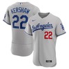Clayton Kershaw Los Angeles Dodgers Road Authentic Player Jersey - Gray Mlb - Robokeg