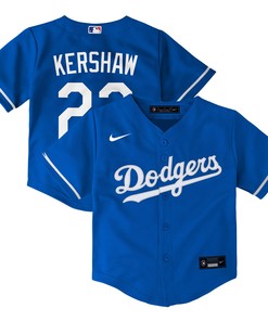 Clayton Kershaw Los Angeles Dodgers Toddler Alternate Replica Player Jersey - Royal Mlb - Robokeg
