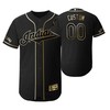 Cleveland Baseball #00 Any Name Mlb 2019 Golden Brandedition Black Jersey Gift For Cleveland Baseball Fans - Robokeg