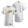 Cleveland Baseball Mlb Golden Brandedition White Jersey Gift For Cleveland Baseball Fans - Robokeg