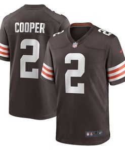 Cleveland Browns Amari Cooper 2 Nfl Brown Player Game Jersey Gift For Browns Fans - Robokeg