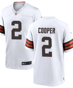 Cleveland Browns Amari Cooper 2 Nfl White Alternate Game Jersey Gift For Browns Fans - Robokeg