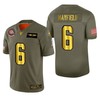 Cleveland Browns Baker Mayfield 2019 Salute To Service Nfl 100 Mens Jersey Metallic - Robokeg