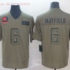 Cleveland Browns Baker Mayfield #6 Nfl 2020 Camo Jersey Jersey - Robokeg