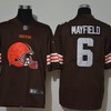 Cleveland Browns Baker Mayfield #6 Nfl 2020 Dark Brown Jersey - Robokeg