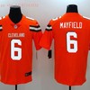 Cleveland Browns Baker Mayfield #6 Nfl 2020 Orange Jersey Jersey - Robokeg