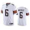 Cleveland Browns Baker Mayfield White 2020 Vapor Limited Jersey - Mens - Robokeg
