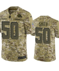 Cleveland Browns Chris Smith Jersey Nfl Camo Salute To Service - Robokeg