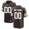 Cleveland Browns Custom Game Jersey Brown Custom Jerseys Nfl - Robokeg