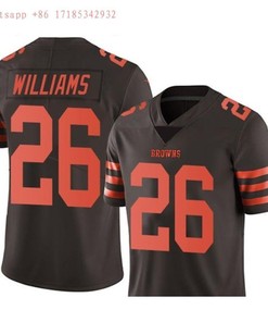 Cleveland Browns Damien Williams #26 Nfl 2020 Brown Jersey Jersey - Robokeg