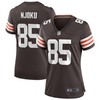 Cleveland Browns David Njoku #85 Nfl 2020 Dark Browns Womens Jersey - Robokeg