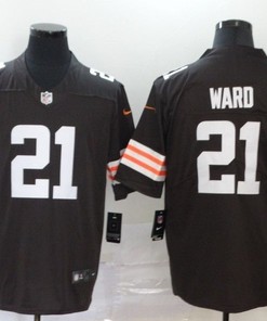 Cleveland Browns Denzel Ward #21 Nfl 2020 Brown Jersey - Robokeg