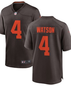 Cleveland Browns Deshaun Watson 4 Nfl Brown Alternate Legend Jersey Gift For Browns Fans - Robokeg