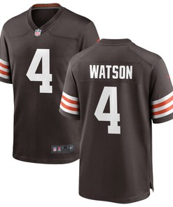 Cleveland Browns Deshaun Watson 4 Nfl Brown Legend Player Jersey Gift For Browns Fans - Robokeg