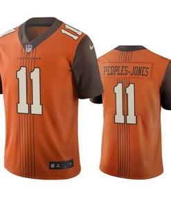 Cleveland Browns Donovan Peoples-jones Brown City Edition Vapor Limited Jersey - Robokeg