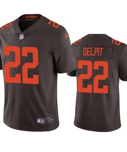 Cleveland Browns Grant Delpit Brown 2020 Nfl Draft Alternate Vapor Limited Jersey - Robokeg