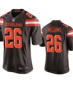 Cleveland Browns Greedy Williams 2019 Nfl Draft Brown Game Jersey - Robokeg