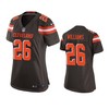 Cleveland Browns Greedy Williams 2019 Nfl Draft Brown Game Womens Jersey - Robokeg