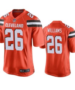 Cleveland Browns Greedy Williams 2019 Nfl Draft Orange Game Jersey - Robokeg