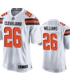 Cleveland Browns Greedy Williams 2019 Nfl Draft White Game Jersey - Robokeg