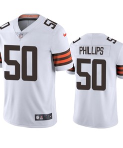 Cleveland Browns Jacob Phillips White Vapor Limited Jersey - Robokeg