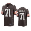 Cleveland Browns Jedrick Wills Brown 2020 Nfl Draft Game Jersey - Robokeg