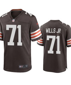 Cleveland Browns Jedrick Wills Brown 2020 Nfl Draft Game Jersey - Robokeg