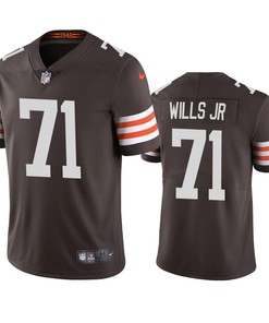 Cleveland Browns Jedrick Wills Brown 2020 Nfl Draft Vapor Limited Jersey - Robokeg