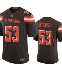 Cleveland Browns Joe Schobert Brown 100th Season Vapor Limited Jersey - Robokeg