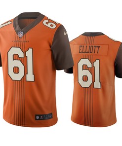 Cleveland Browns Jordan Elliott Brown City Edition Vapor Limited Jersey - Robokeg