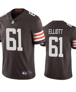 Cleveland Browns Jordan Elliott Brown Vapor Untouchable Limited Jersey - Robokeg