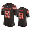 Cleveland Browns Mack Wilson Brown 100th Season Vapor Limited Jersey - Robokeg